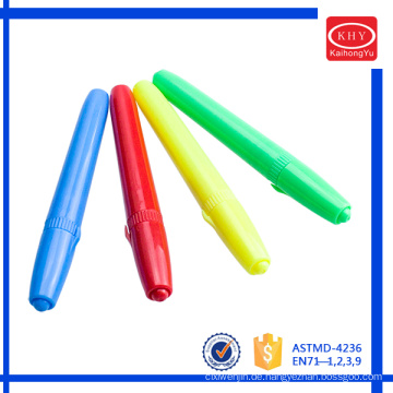 Wholesale rainbow colors high quality fabric medium kid toy marker